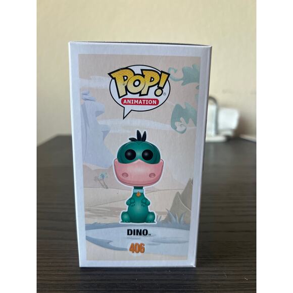 ONLY 2500 PIECES LIMITED EDITION VAULTED Dino Flintstones Funko Pop #406 Green - Picture 2 of 6